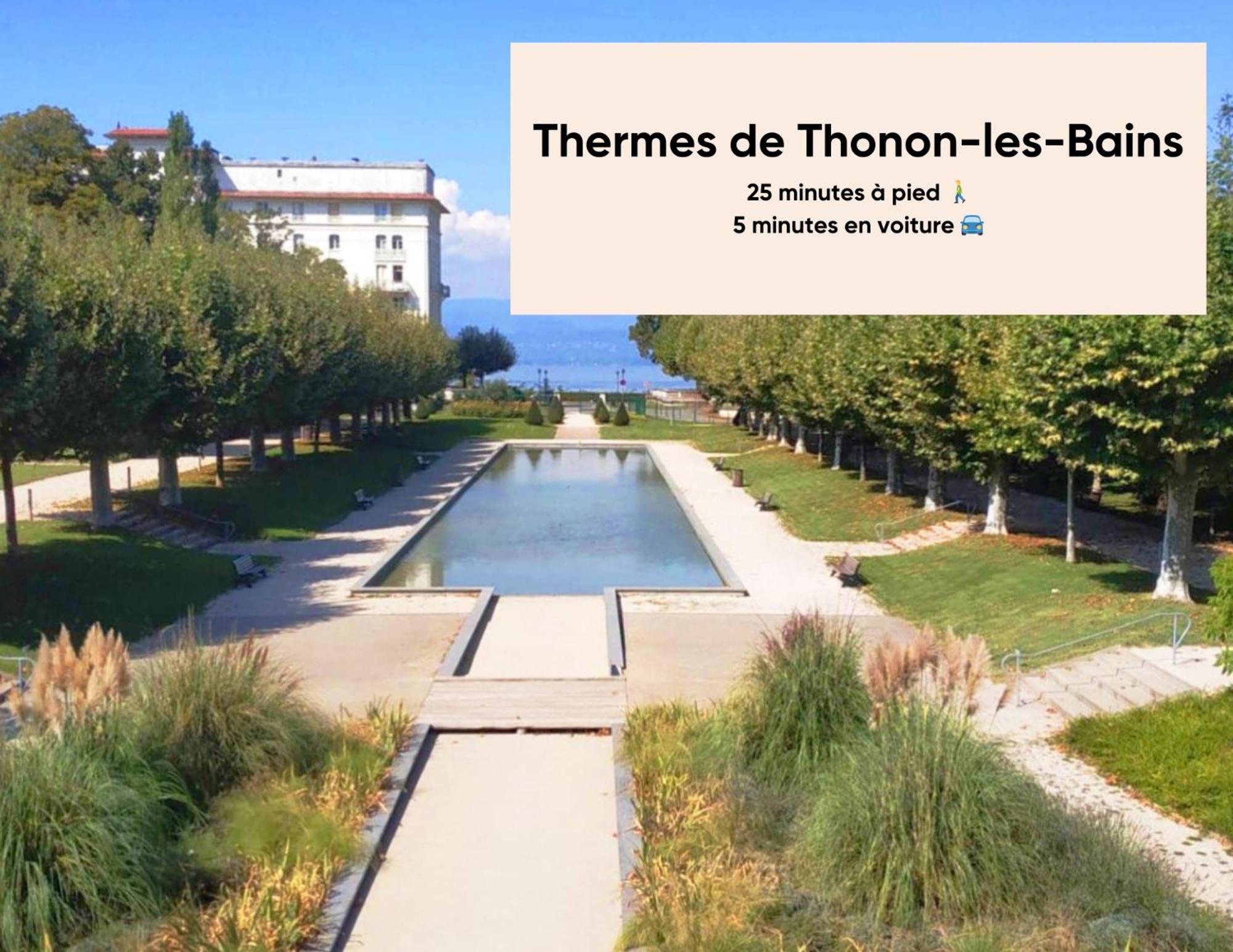 Cosy Et Moderne - Dent D'Oche Daire Thonon-les-Bains Dış mekan fotoğraf