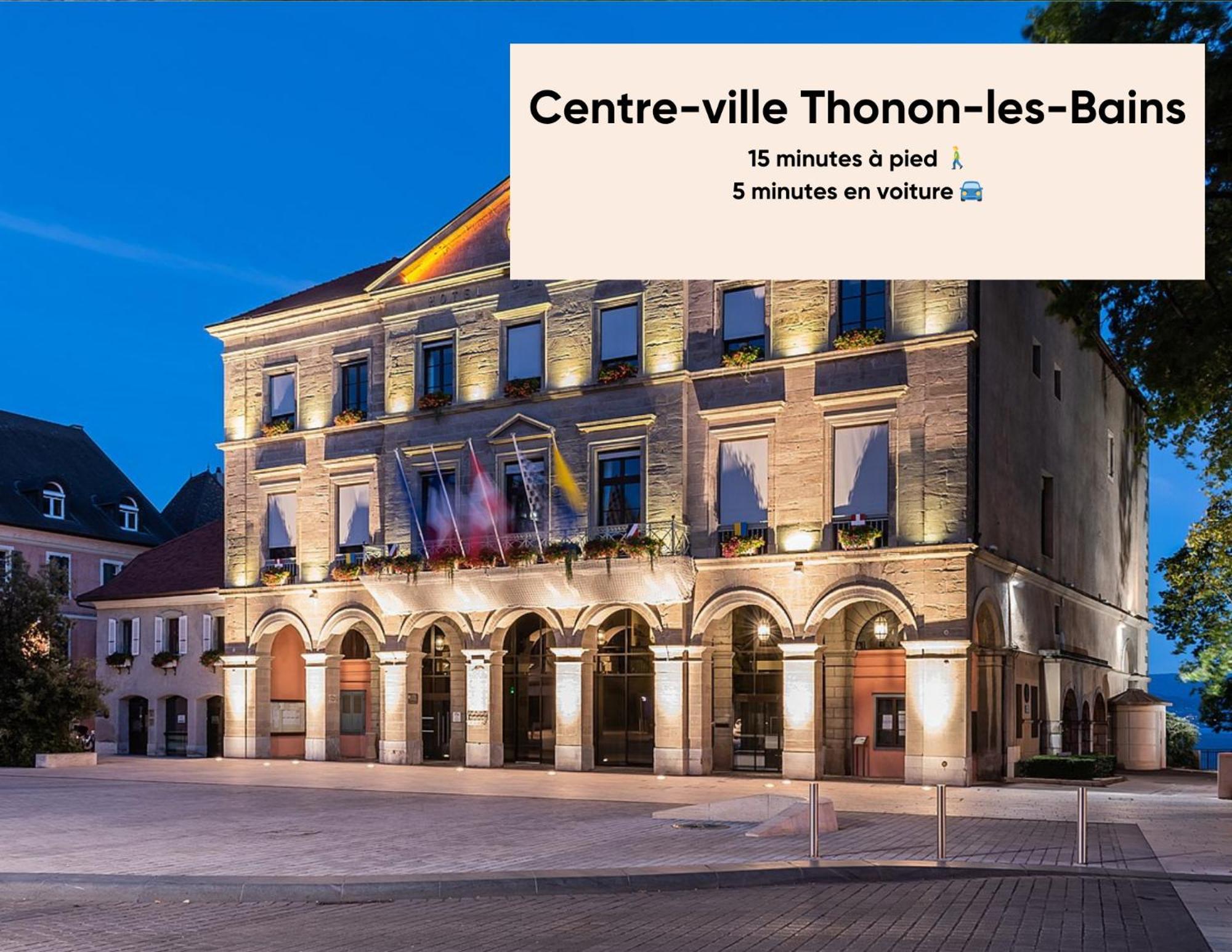 Cosy Et Moderne - Dent D'Oche Daire Thonon-les-Bains Dış mekan fotoğraf