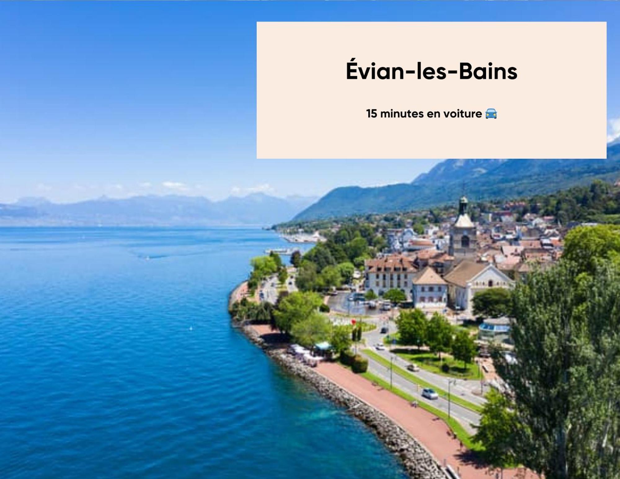 Cosy Et Moderne - Dent D'Oche Daire Thonon-les-Bains Dış mekan fotoğraf